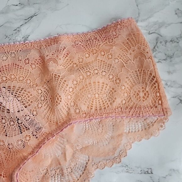 3 Victoria's Secret Very Sexy Lace Cheeky Panty L - Picture 7 of 15
